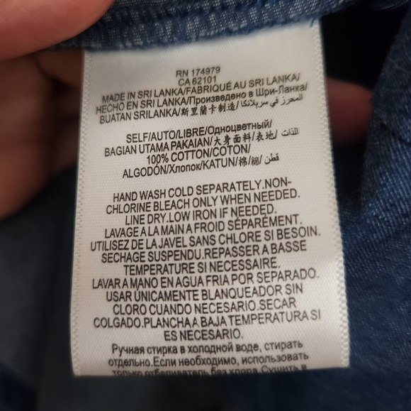 BCBGeneration Chambray Ruffle Skirt - Picture 6 of 6